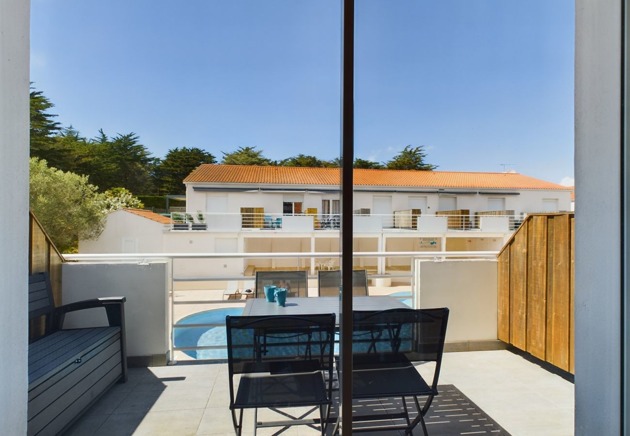 Appartement à Saint-Jean-de-Monts - 400m de la plage, appartement avec piscine