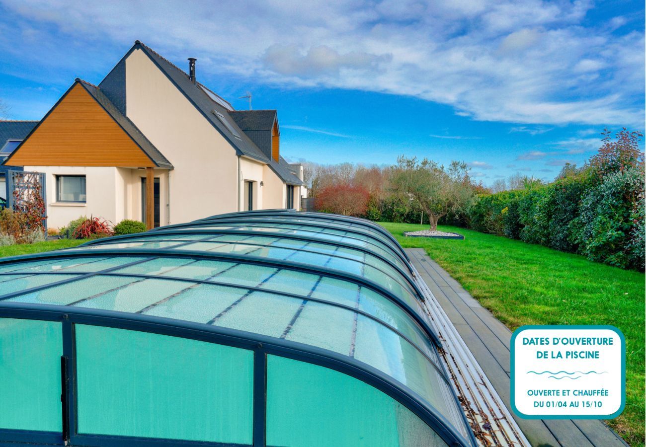 Maison à Plonéour-Lanvern - Pays Bigouden, maison pour 8 avec piscine
