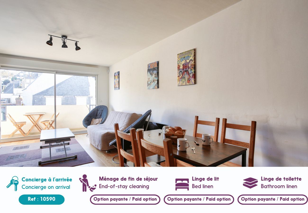 Appartement à Pléneuf-Val-André - Vacances au pied de la plage du Val-André