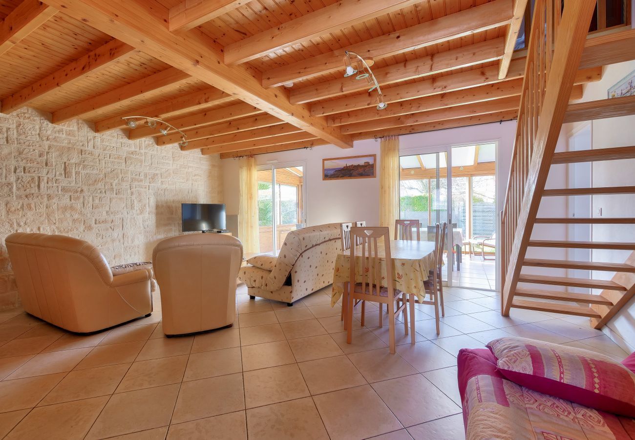Maison à Longeville-sur-Mer - Maison pour 8 - 5min de la plage - jardin & véranda