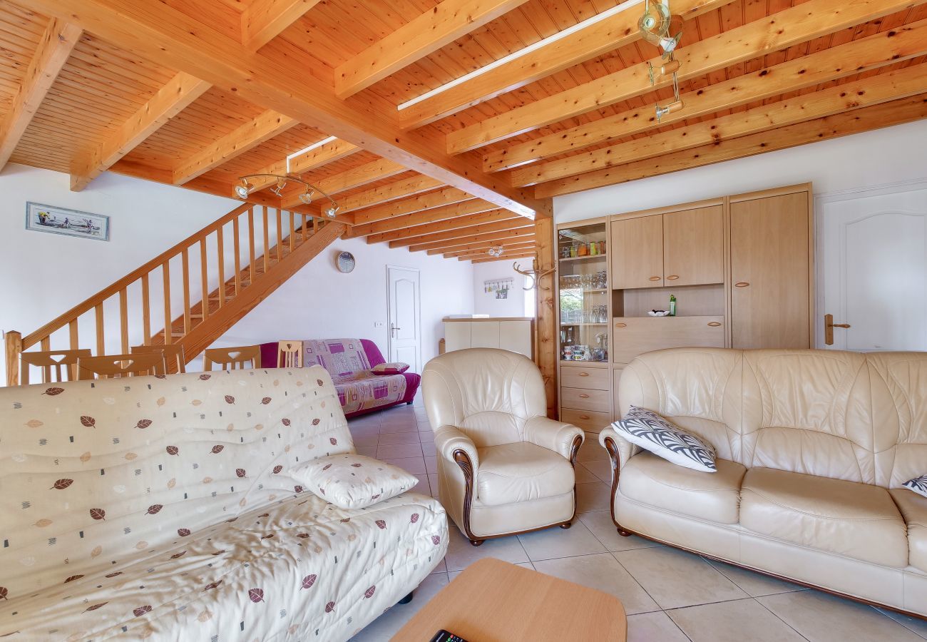 Maison à Longeville-sur-Mer - Maison pour 8 - 5min de la plage - jardin & véranda