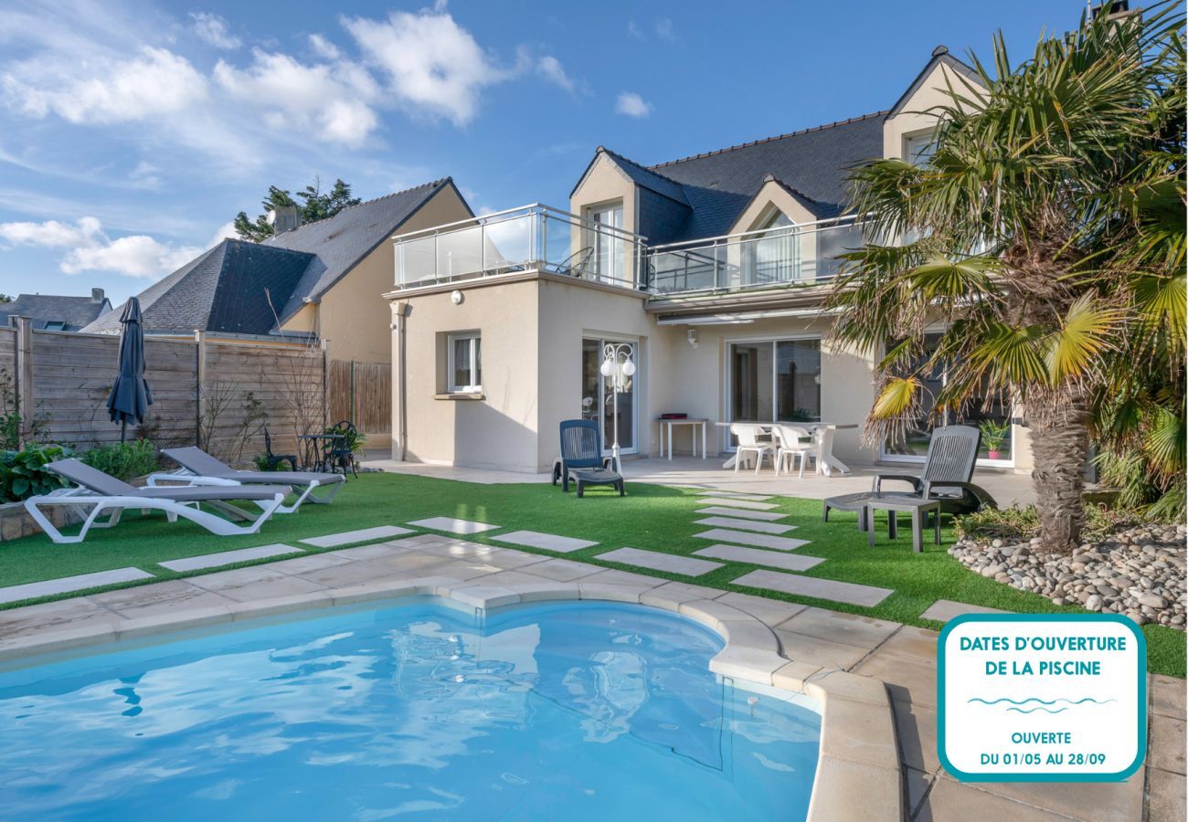 Maison à Le Pouliguen - Piscine - Maison de famille - 6 personnes