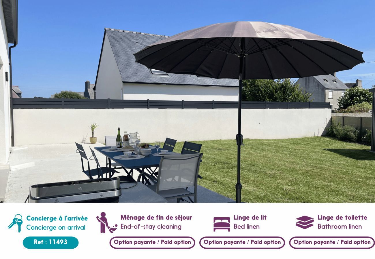 Maison à Penmarch - Belle maison pour 8 - 950m de la plage et du port 