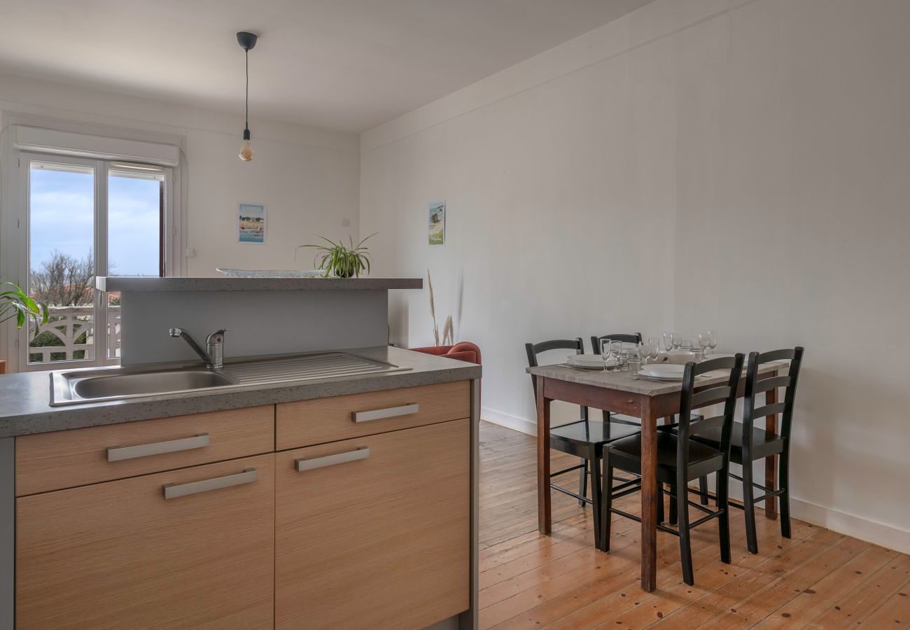 Appartement à La Plaine-sur-Mer - Apt Vue mer pour 4 à 50m Plage
