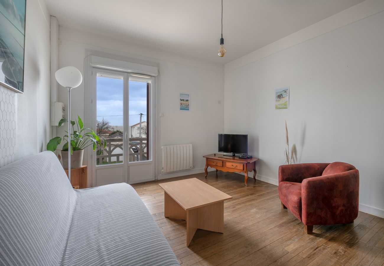 Appartement à La Plaine-sur-Mer - Apt Vue mer pour 4 à 50m Plage