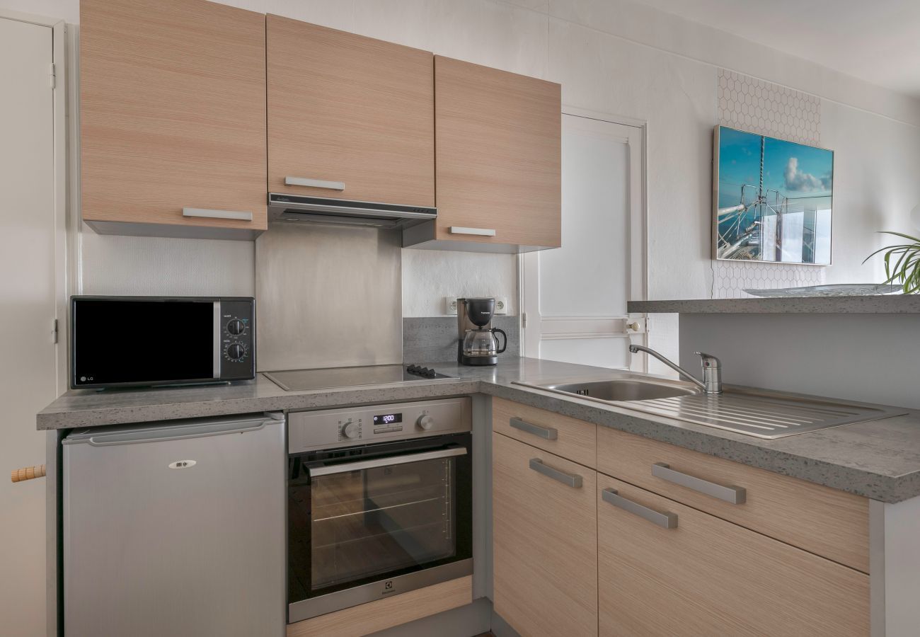 Appartement à La Plaine-sur-Mer - Apt Vue mer pour 4 à 50m Plage