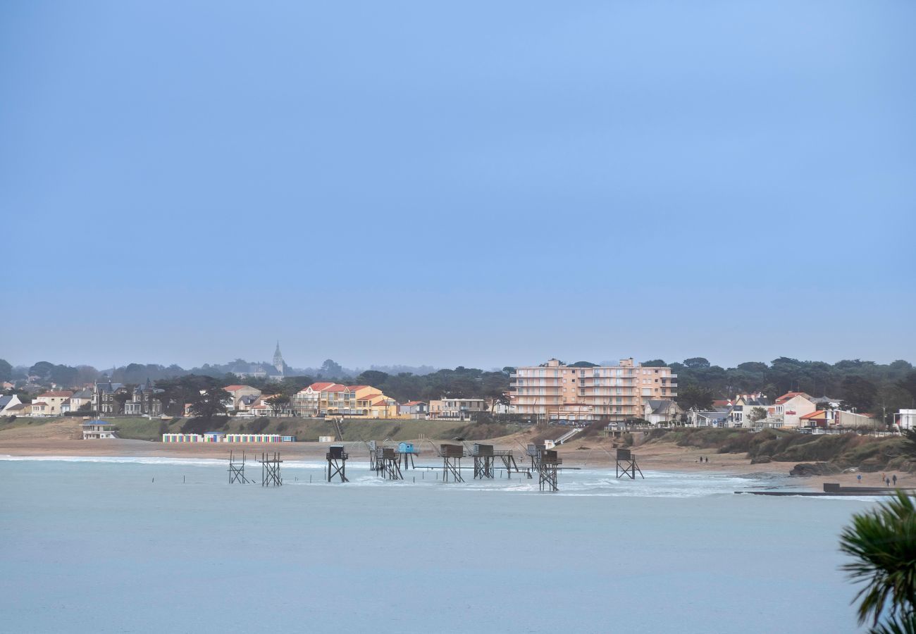Appartement à La Plaine-sur-Mer - Apt Vue mer pour 4 à 50m Plage