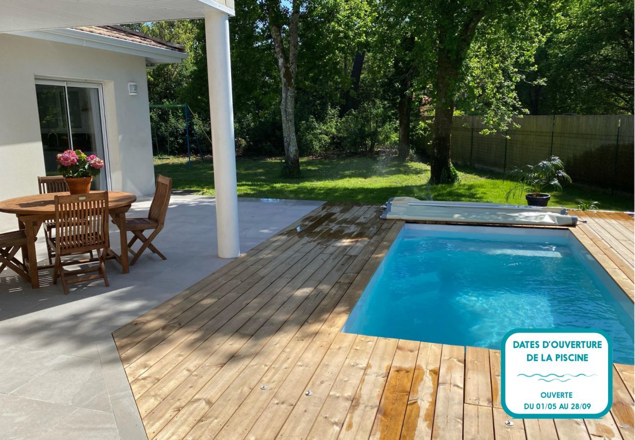 Maison à Arès - Maison pour 6 -Piscine - 150m de la plage à Arès