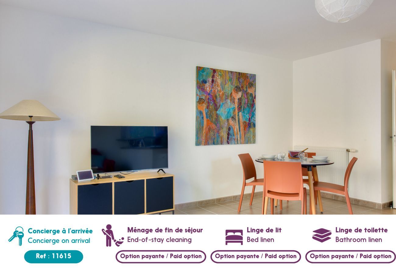 Appartement à Concarneau - Appartement pour deux - parking et terrasse