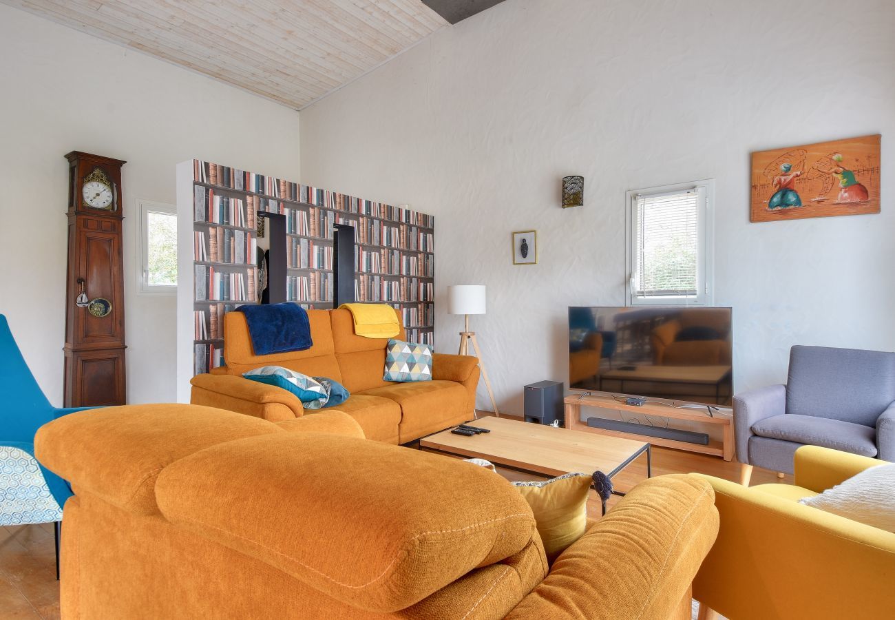 Maison à Saint-Jean-de-Monts - Maison moderne avec jardin pour 12 personnes