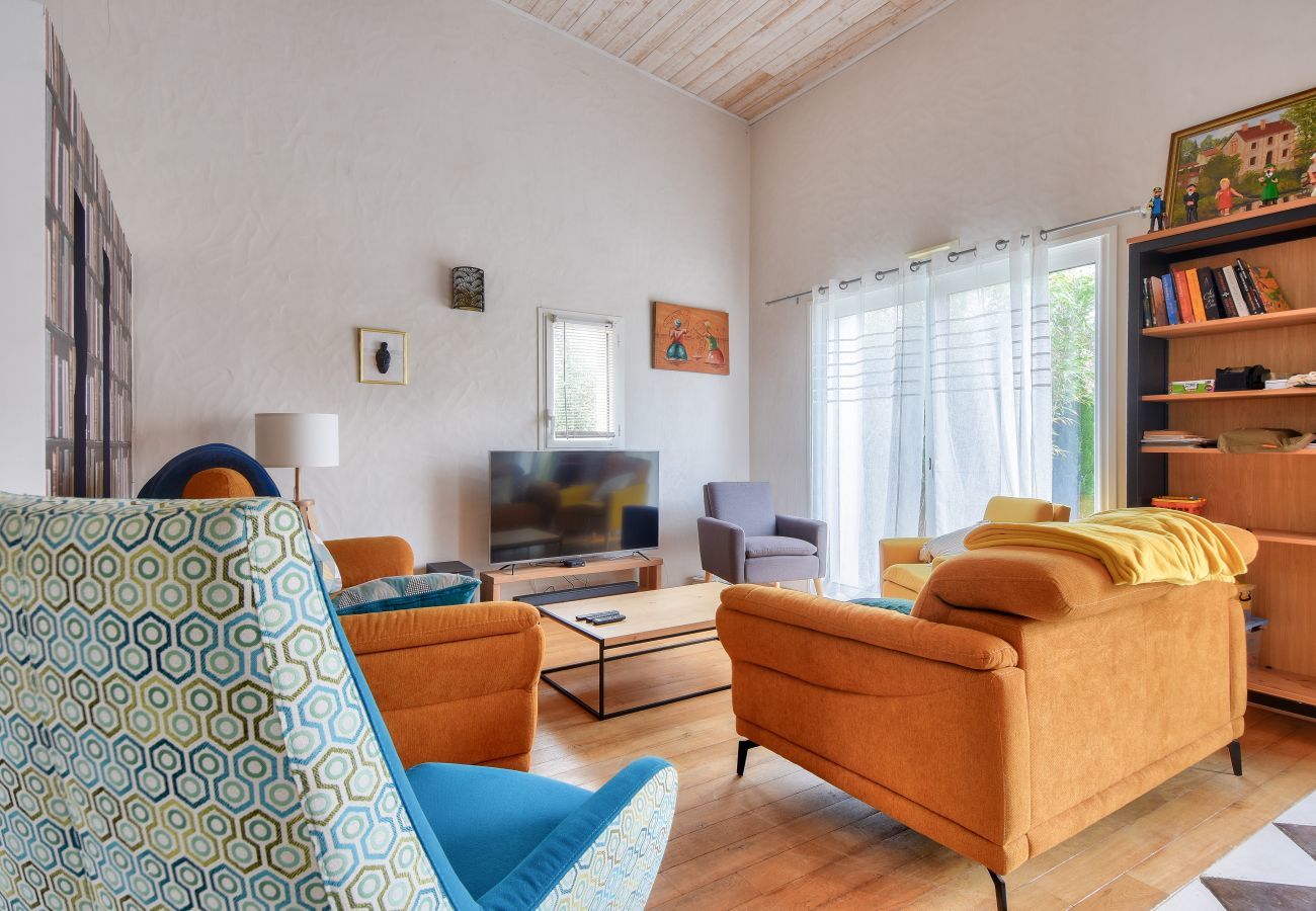Maison à Saint-Jean-de-Monts - Maison moderne avec jardin pour 12 personnes