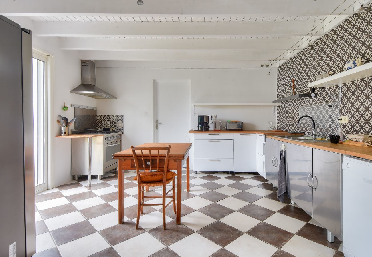 Maison à Saint-Jean-de-Monts - Maison moderne avec jardin pour 12 personnes