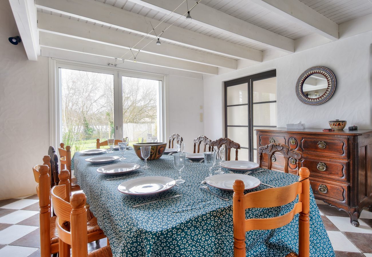 Maison à Saint-Jean-de-Monts - Maison moderne avec jardin pour 12 personnes