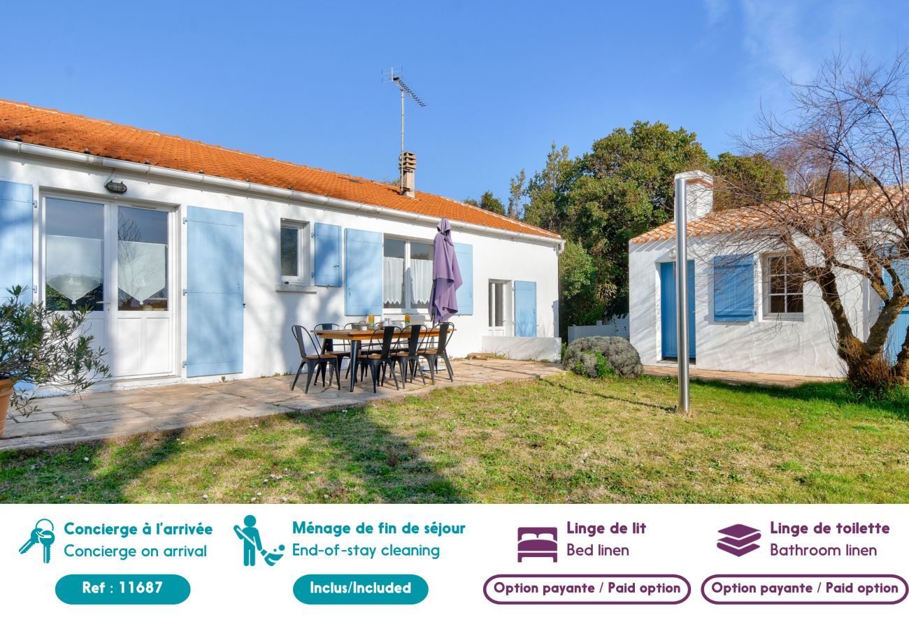 Maison à Barbâtre - Maison 4 chambres - Proche plage - Barbâtre