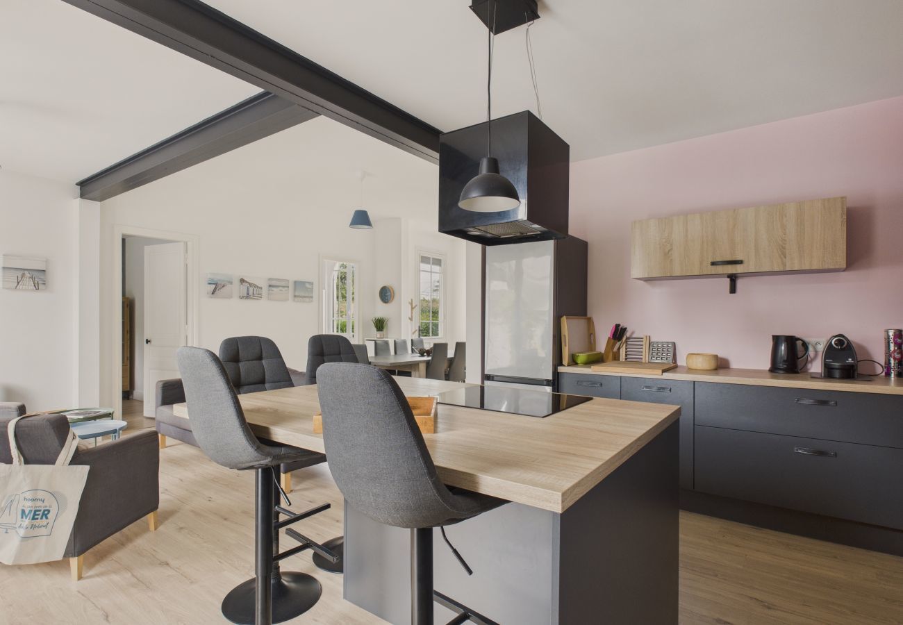 Maison à Andernos-les-Bains - À 150m de la plage, maison avec jardin pour 9