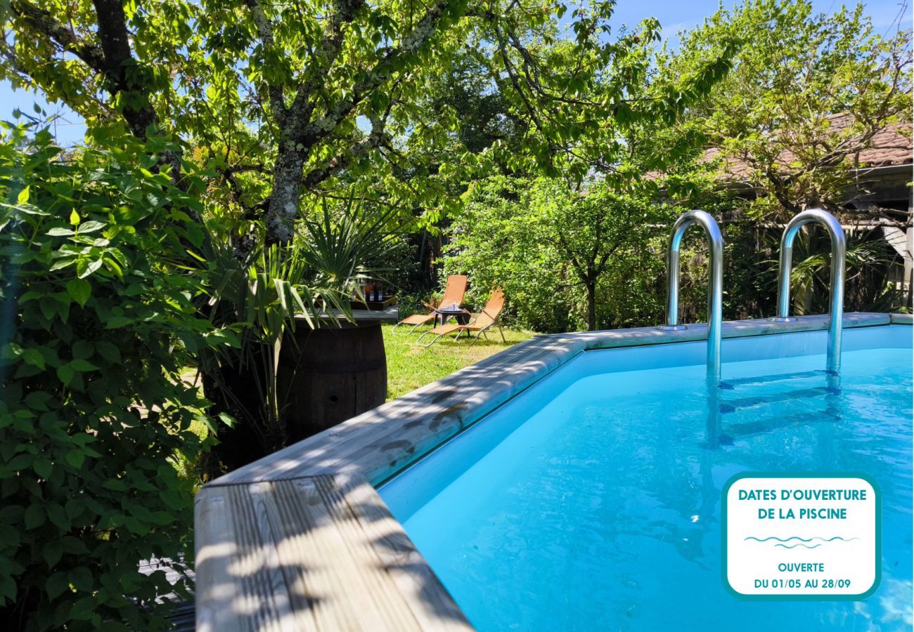 Maison à Arès - À 750m de la plage d'Arès- maison familiale pour 6