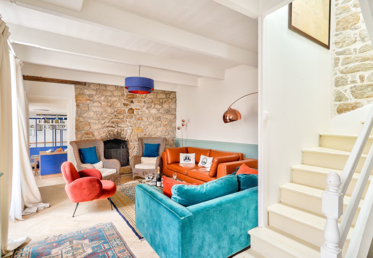 Maison à Ile Tudy - À 30 m de la mer - Maison pour 7 à l' Île Tudy