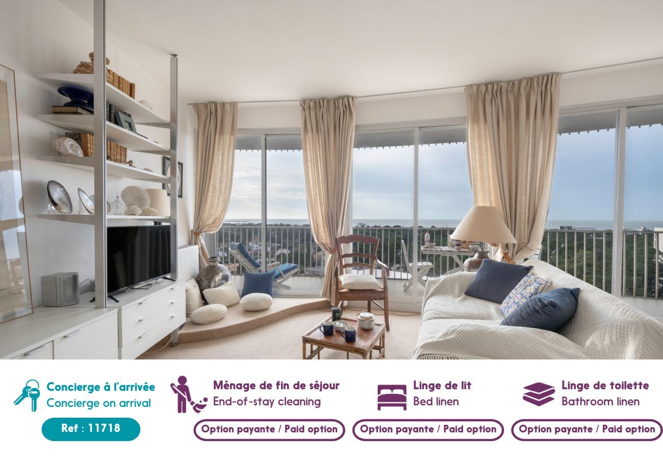 Appartement à La Baule-Escoublac - Superbe balcon - Vue mer -  Appart pour 2 