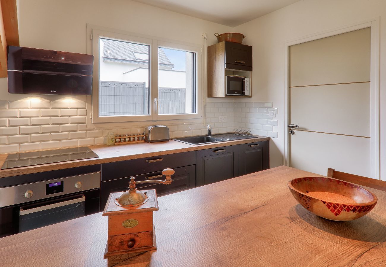 Maison à Saint-Pierre-Quiberon - À 600m de la plage, maison pour 8 avec jardin