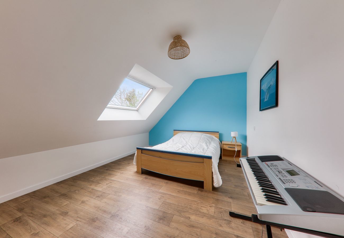 Maison à Saint-Pierre-Quiberon - À 600m de la plage, maison pour 8 avec jardin