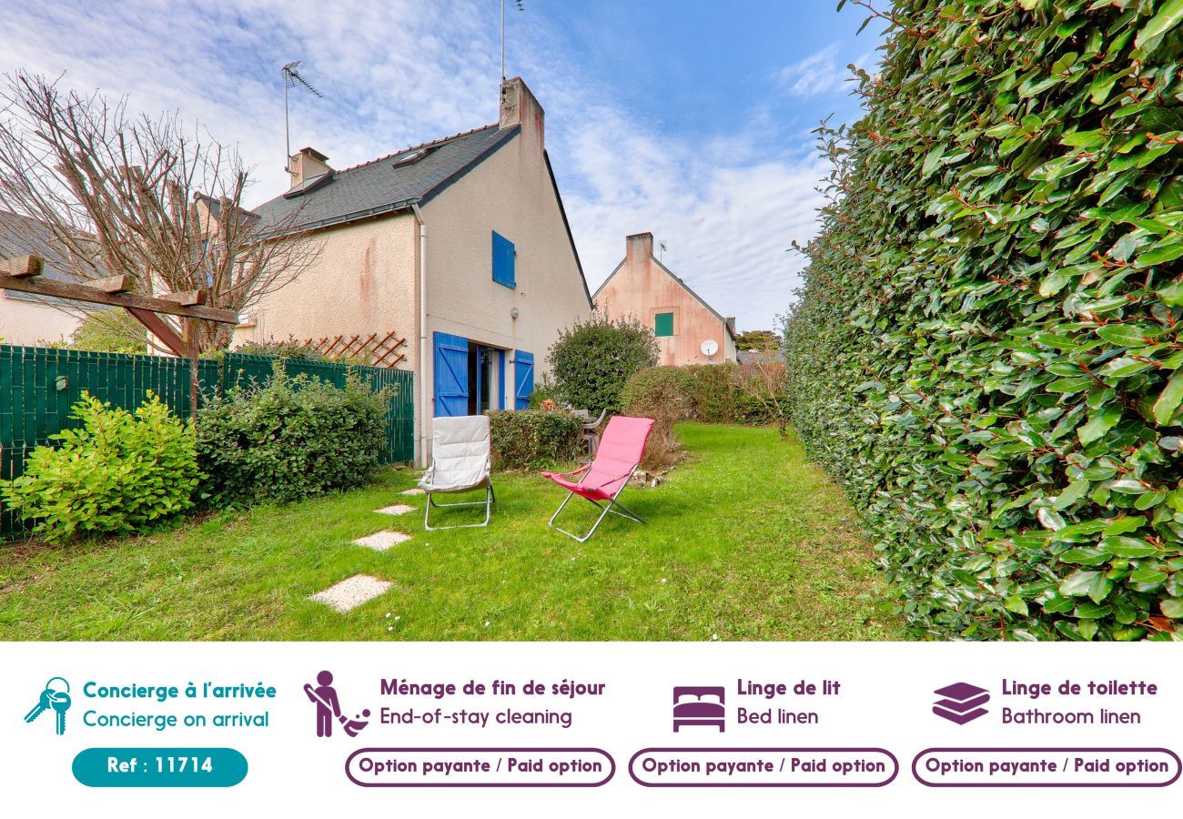 Maison à Saint-Gildas-de-Rhuys - 500m de la plage - Maison avec jardin