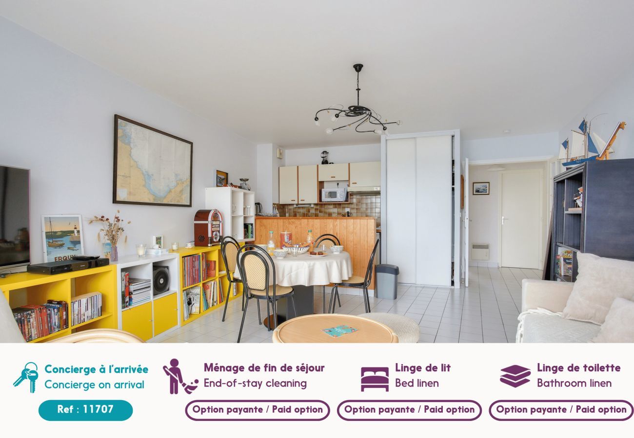 Appartement à Erquy - Vue mer à 50m plage - Appartement pour 4