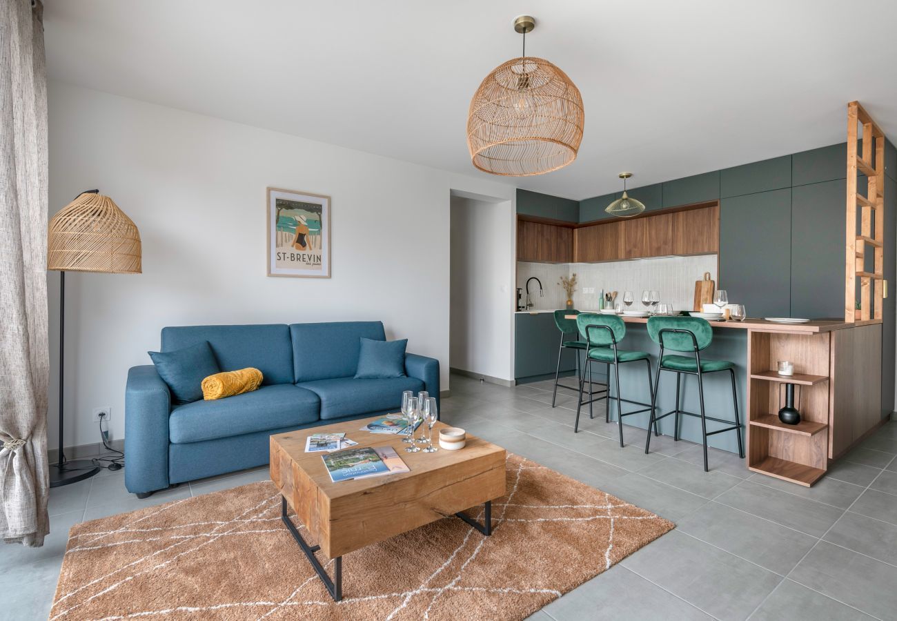 Appartement à Saint-Brevin-les-Pins - Appartement pour 4, centre et bord de mer