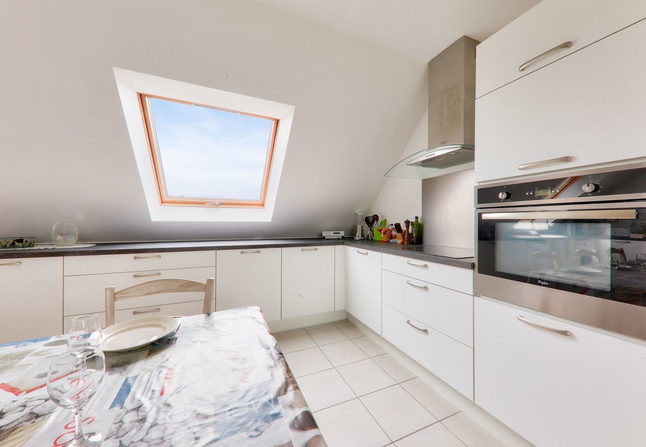 Appartement à Saint-Gildas-de-Rhuys - Séjour à 850m des plages Rohu et des Govelins