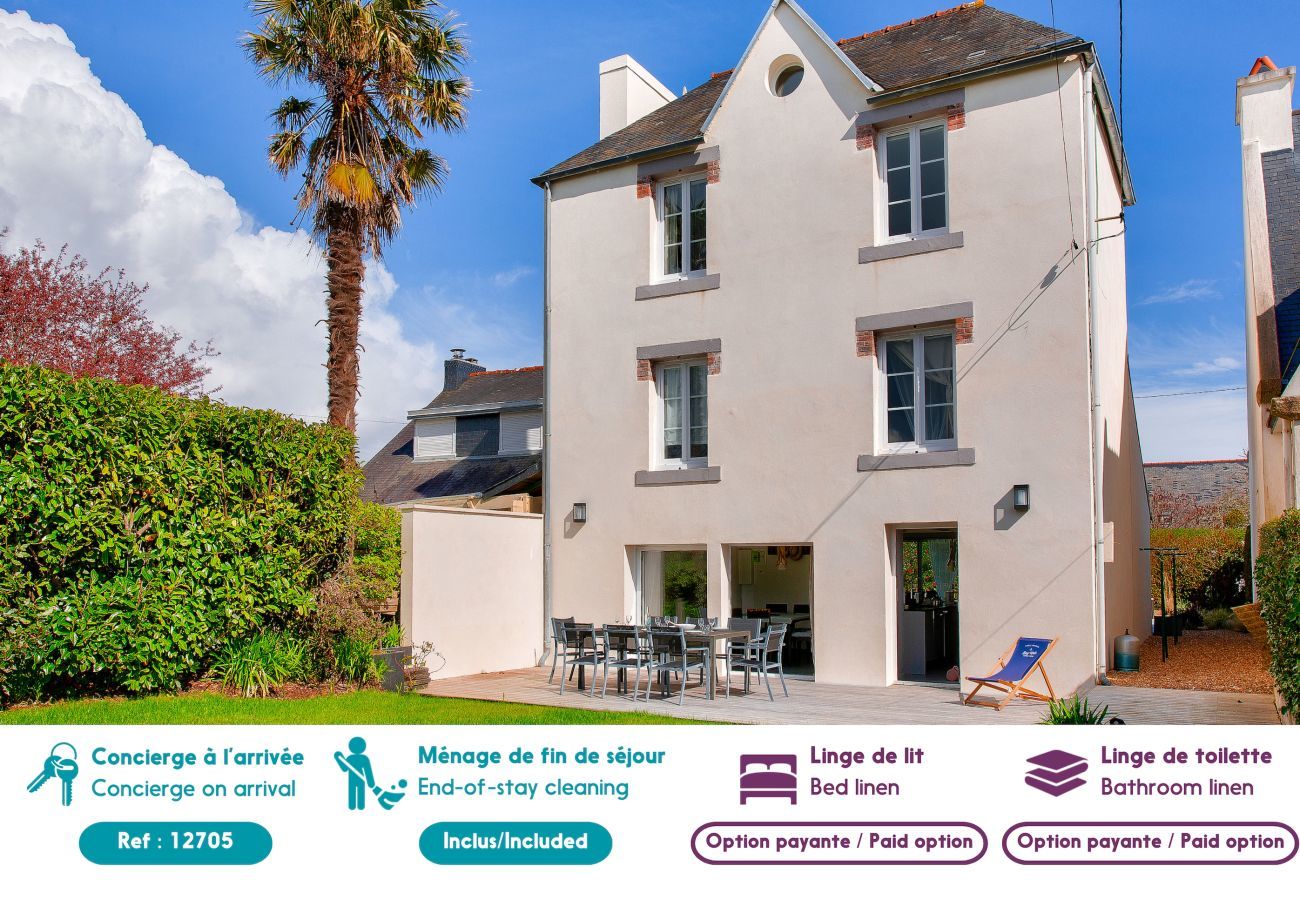 Maison à Fouesnant - 850 m plage la cale de Beg Meil, maison pour 8