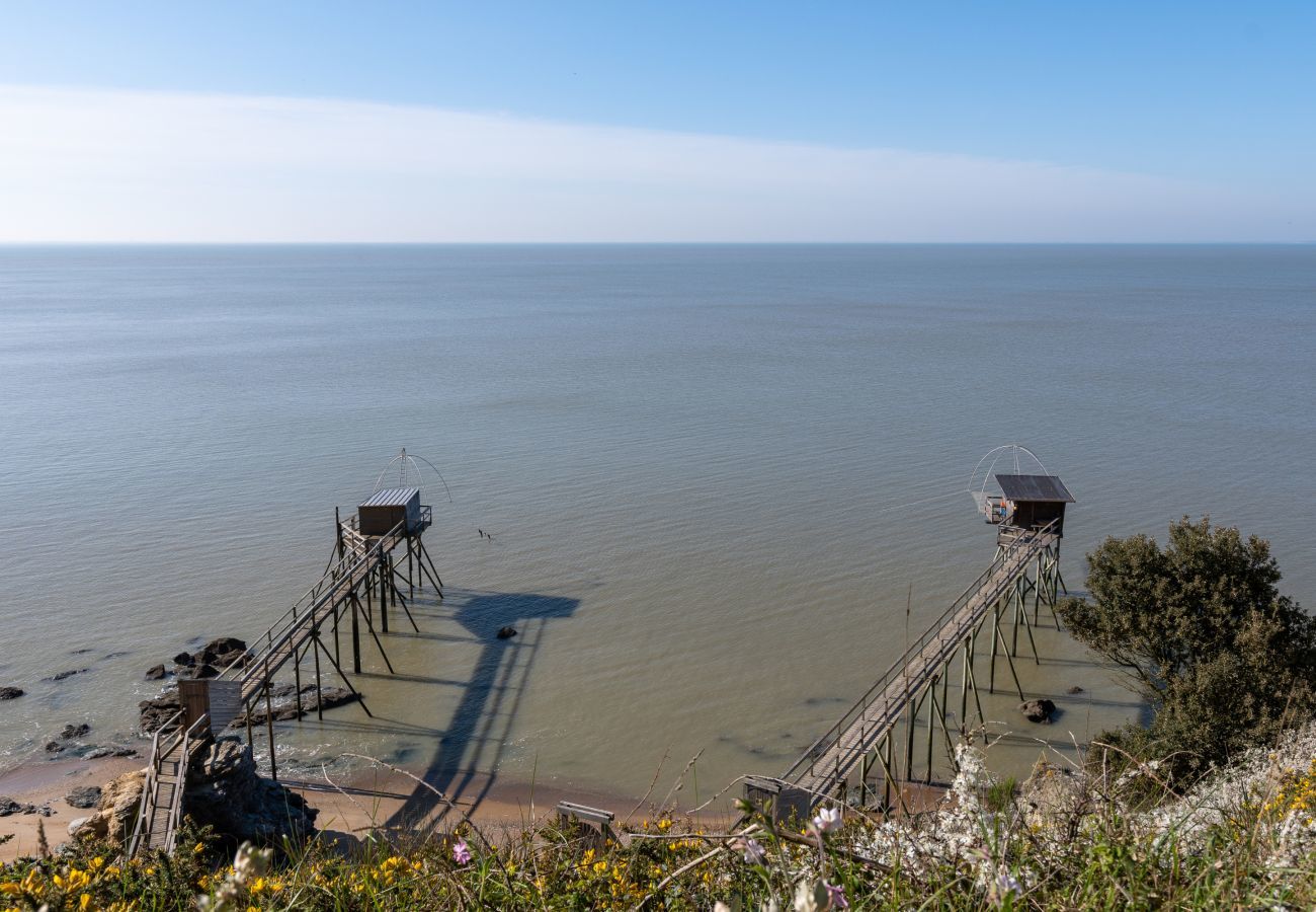 Maison à La Bernerie-en-Retz - Maison pour 6 à 270 m de la plage (plain-pied)