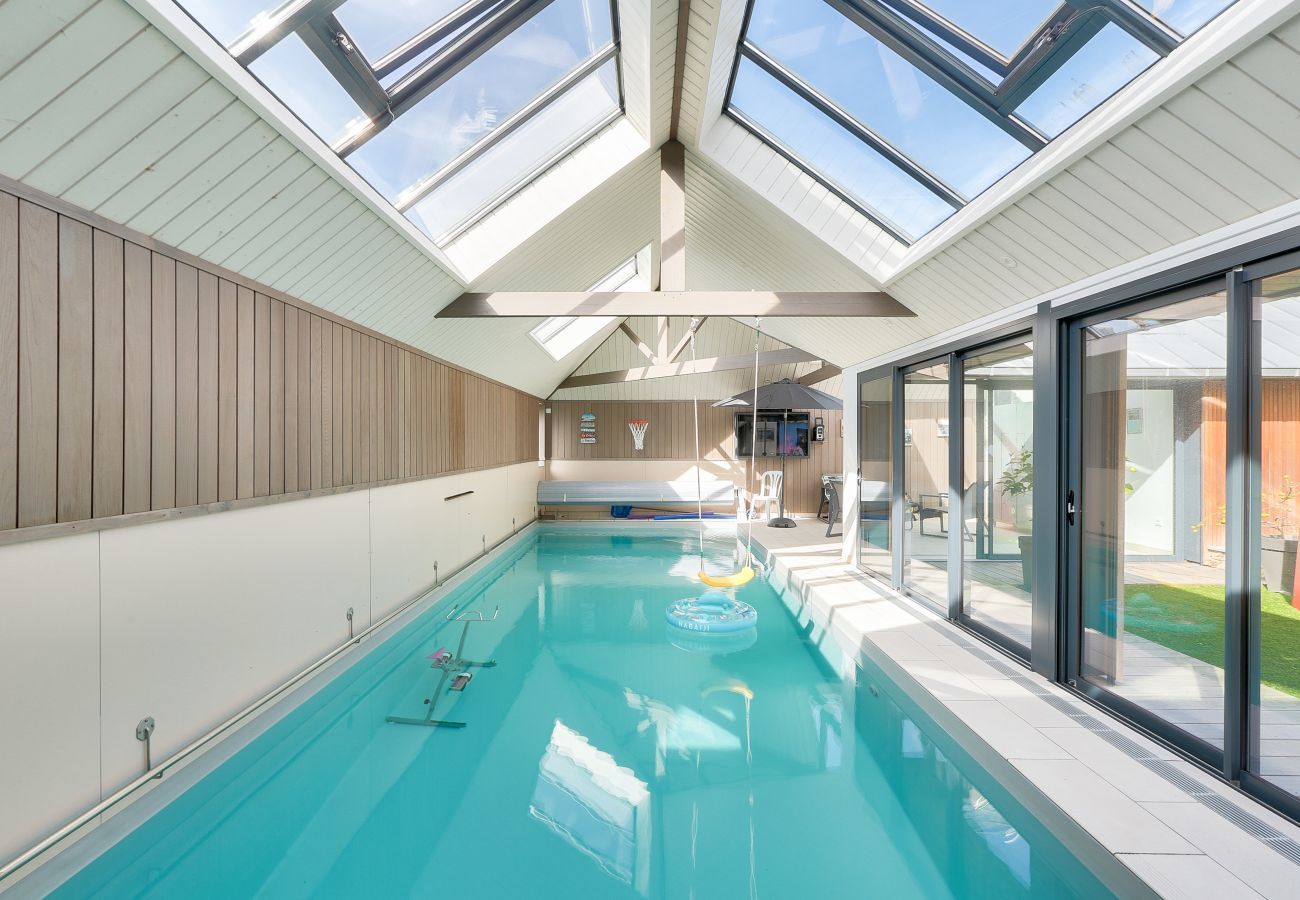 Maison à Erquy - La maison bleue -  Erquy - Piscine couverte