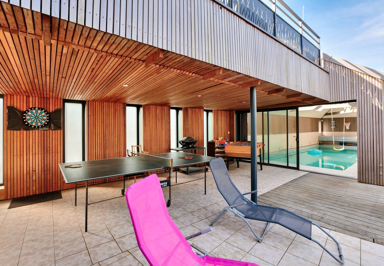 Maison à Erquy - La maison bleue -  Erquy - Piscine couverte
