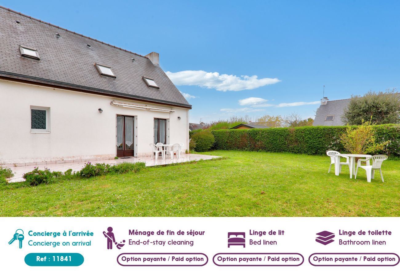 Maison à Saint-Gildas-de-Rhuys - Maison avec jardin pour 6 entre golf et plage