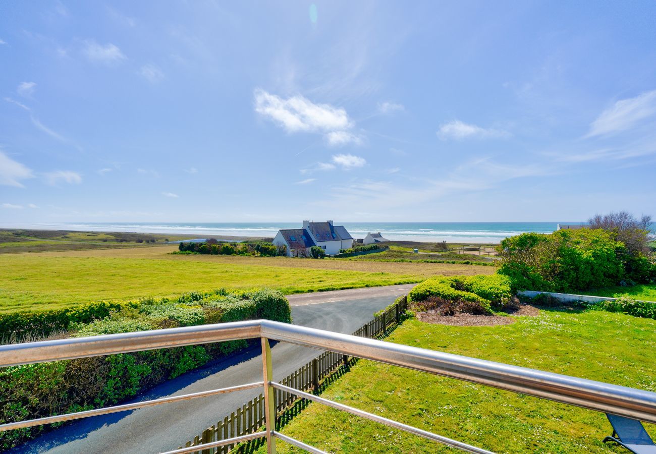 Maison à Plovan - Vue mer, à 200m de la plage, maison pour 9