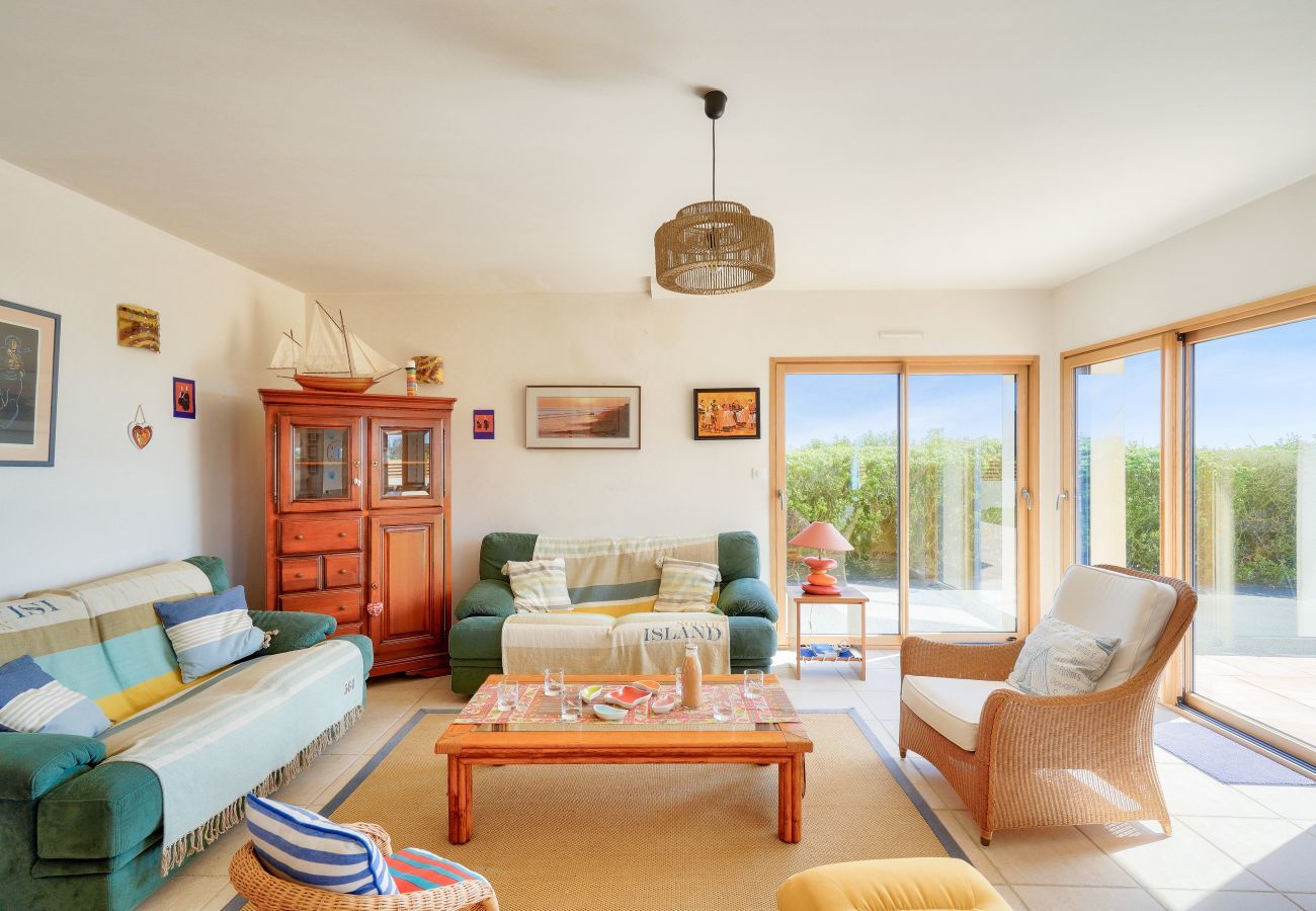 Maison à Plovan - Vue mer, à 200m de la plage, maison pour 9