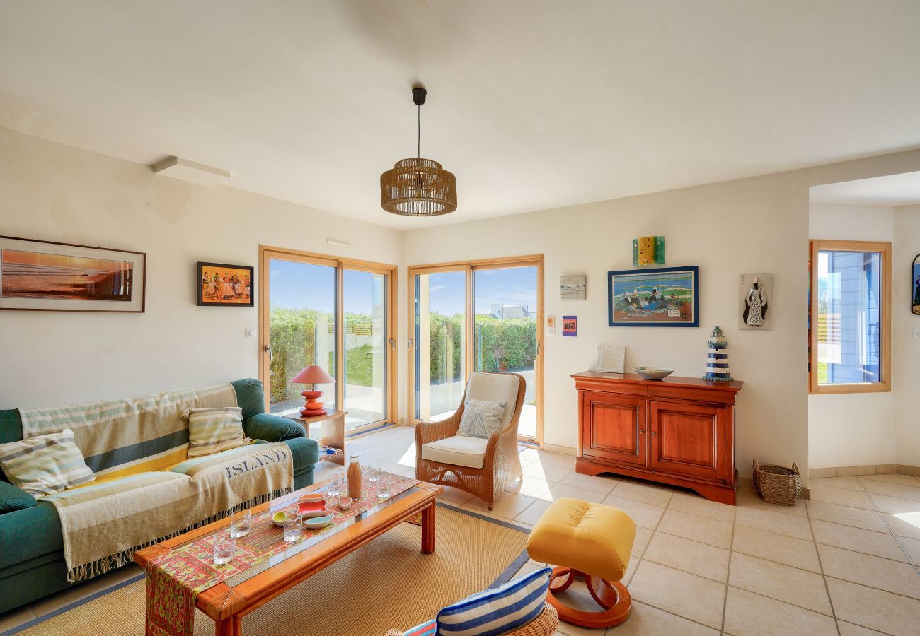 Maison à Plovan - Vue mer, à 200m de la plage, maison pour 9