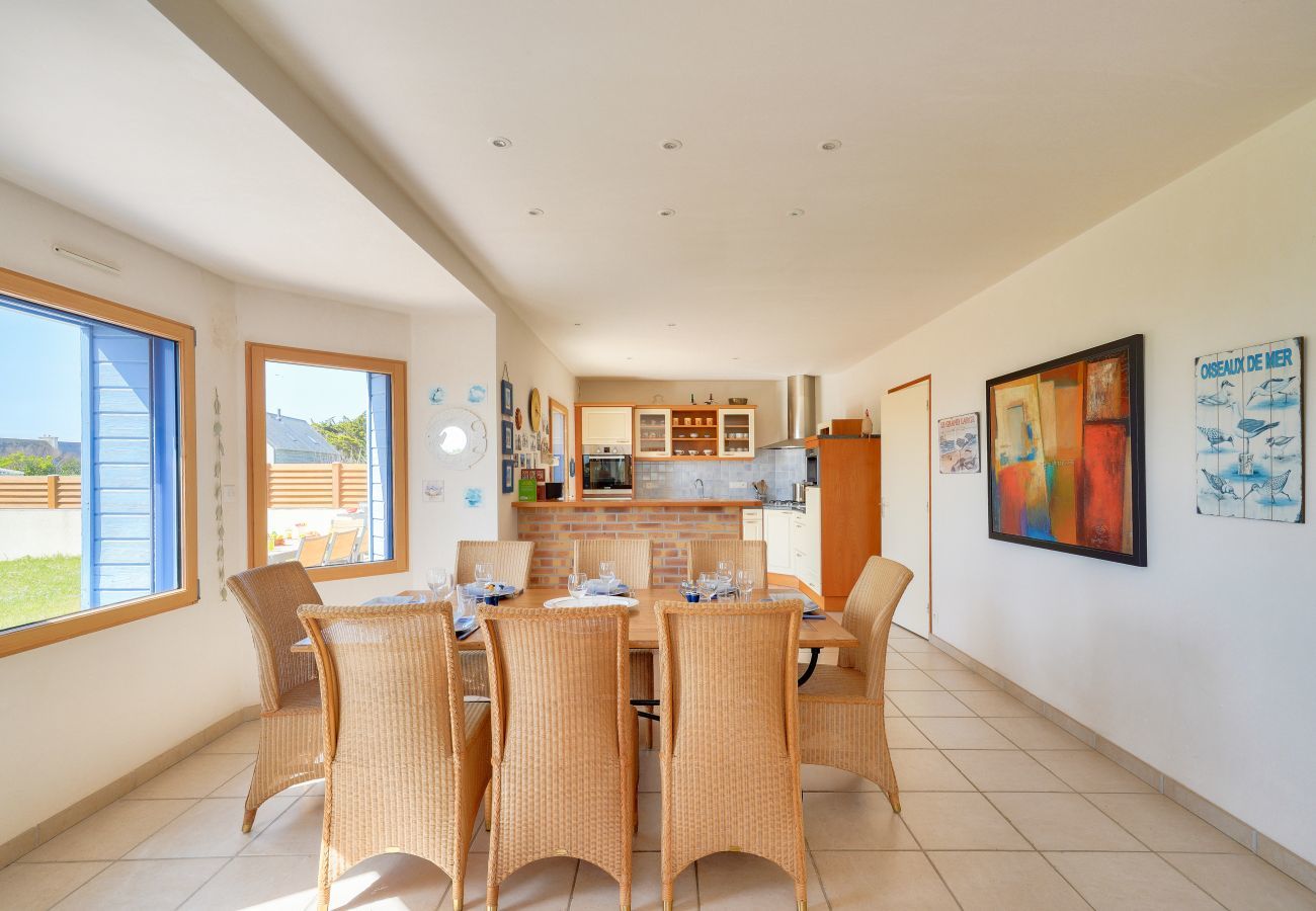 Maison à Plovan - Vue mer, à 200m de la plage, maison pour 9