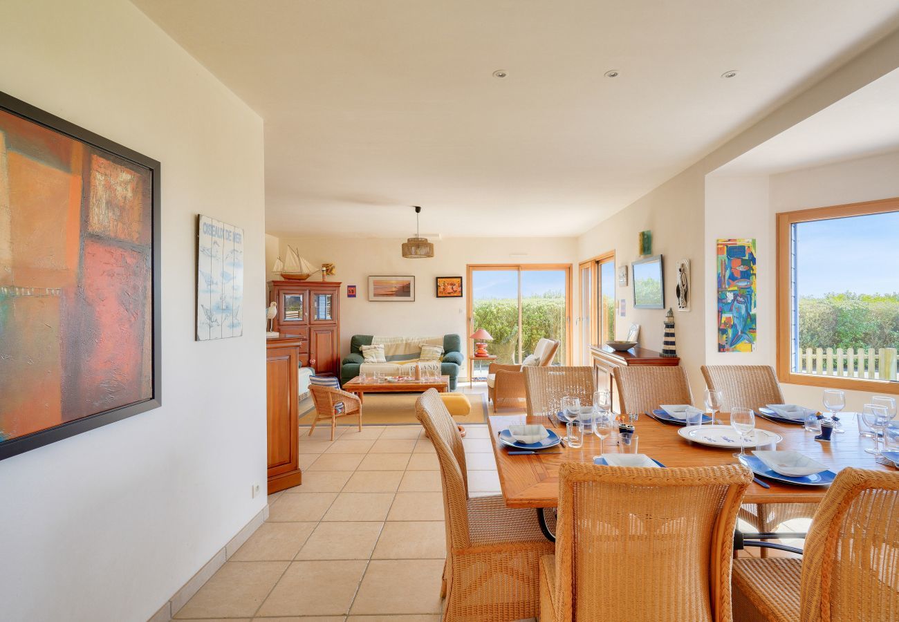 Maison à Plovan - Vue mer, à 200m de la plage, maison pour 9