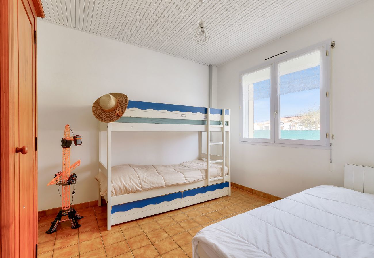 Maison à Brem-sur-Mer - Maison et jardin pour 4 à Brem-sur-Mer 