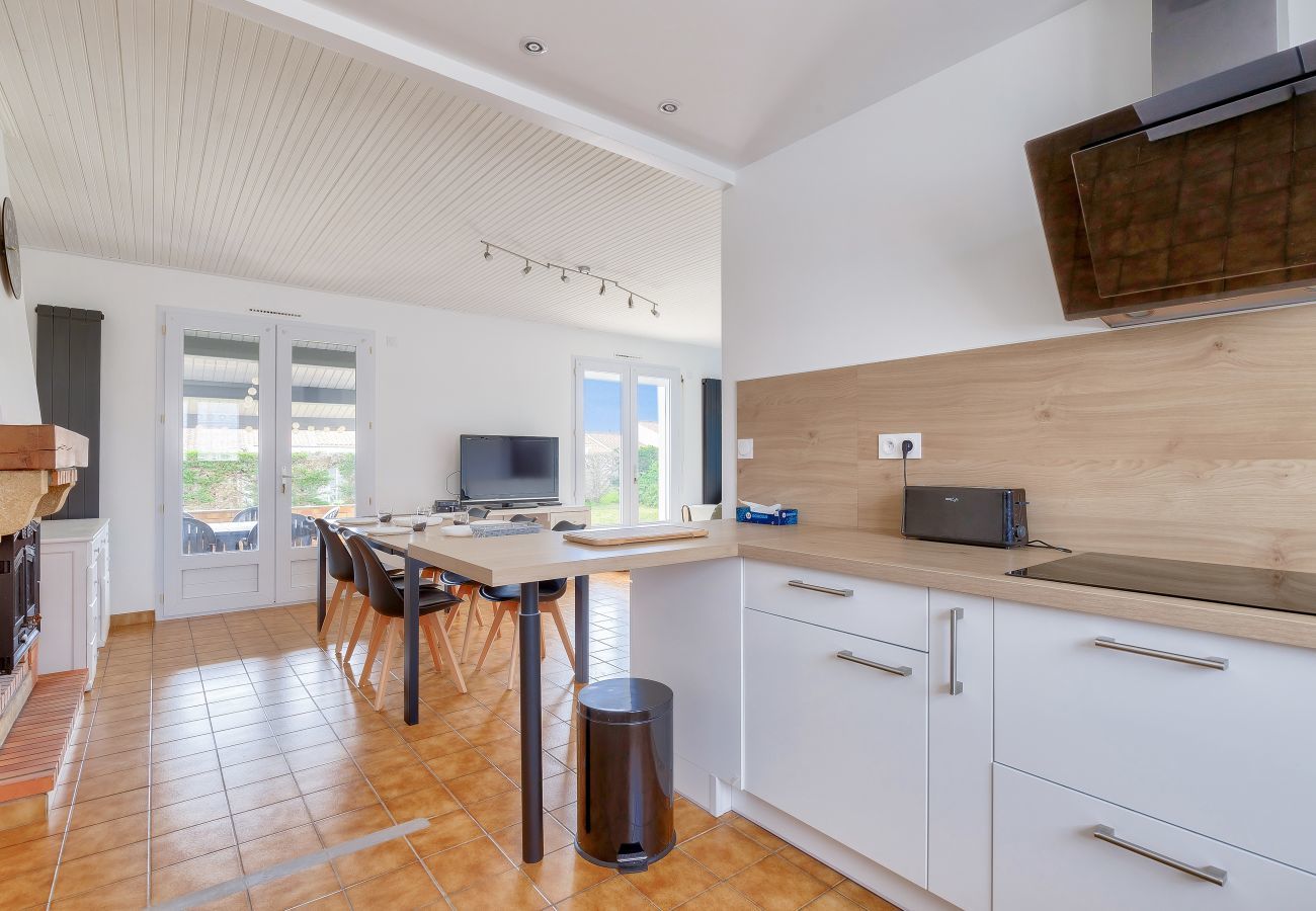 Maison à Brem-sur-Mer - Maison et jardin pour 4 à Brem-sur-Mer 