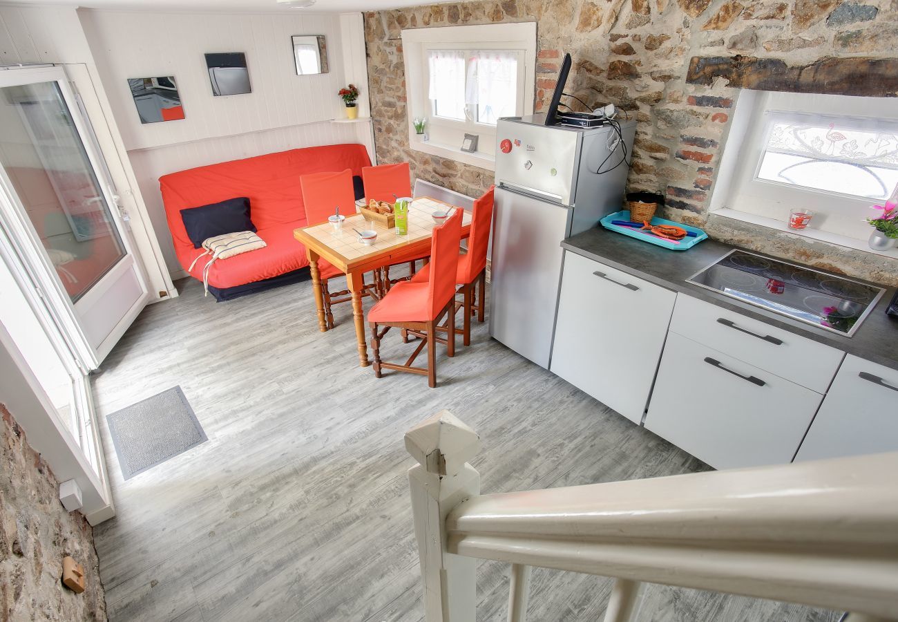 Maison à Pléneuf-Val-André - Maison pour 4 à 2 pas de la plage du Val André