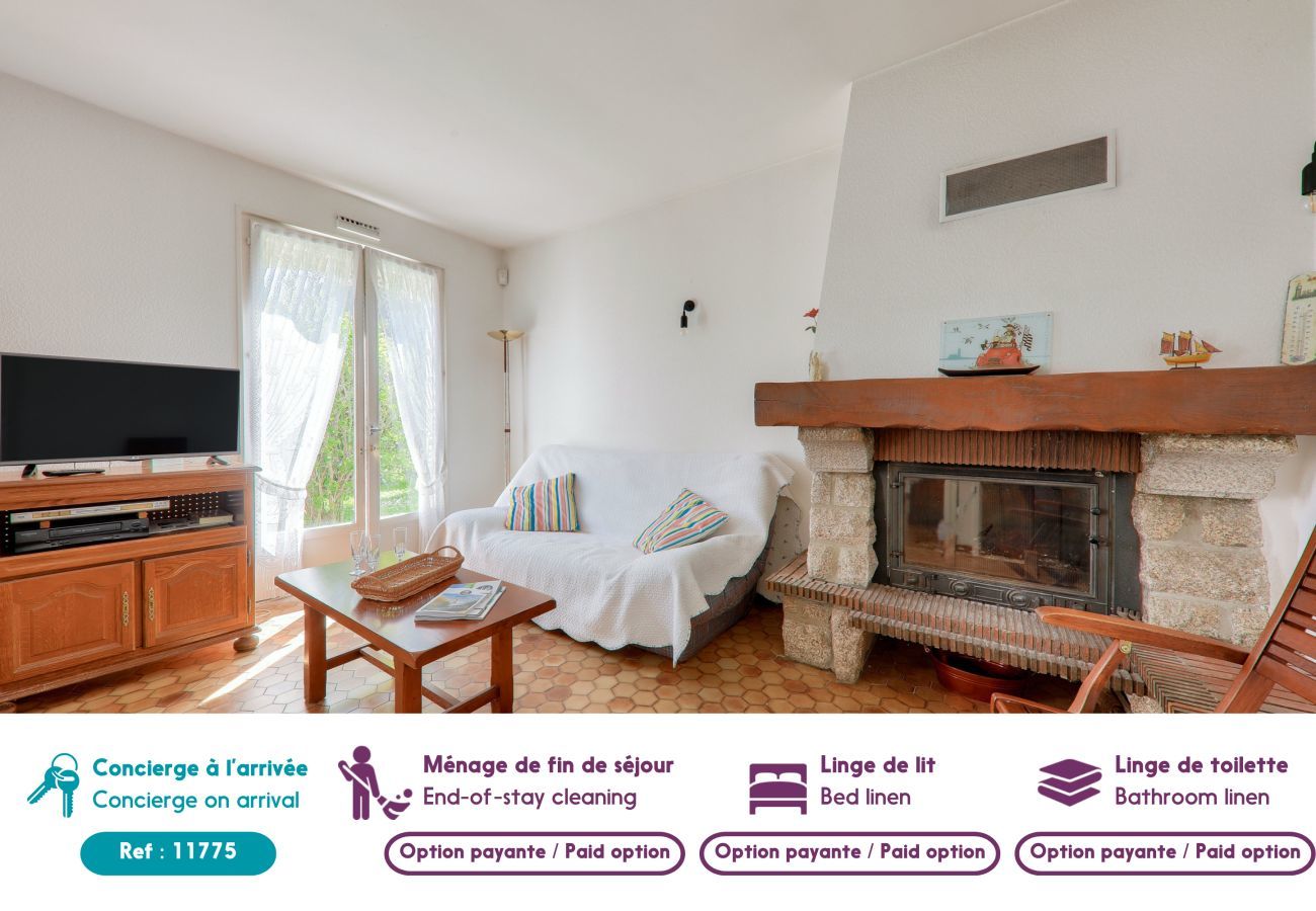 Maison à Saint-Gildas-de-Rhuys - Vacances en famille - Jardin - 800m de la plage