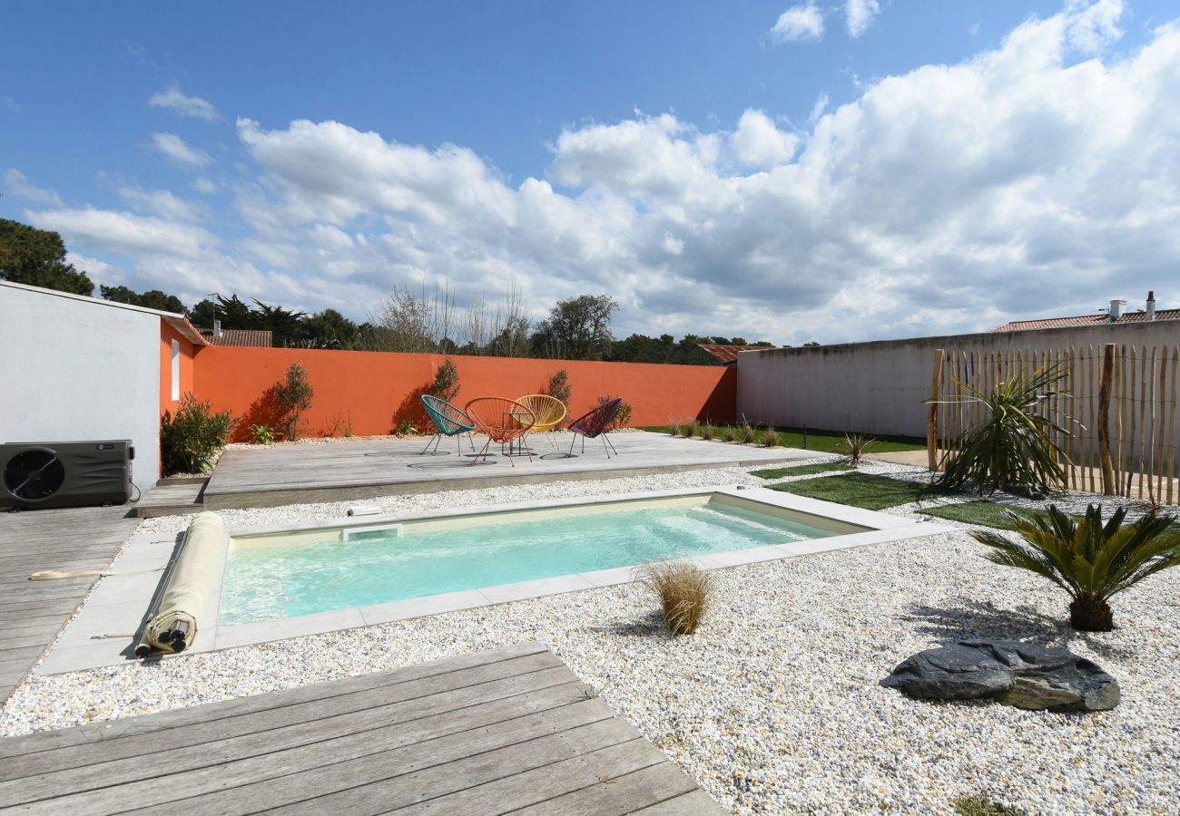 Villa à La Barre-de-Monts - Maison pour 10 avec piscine chauffée