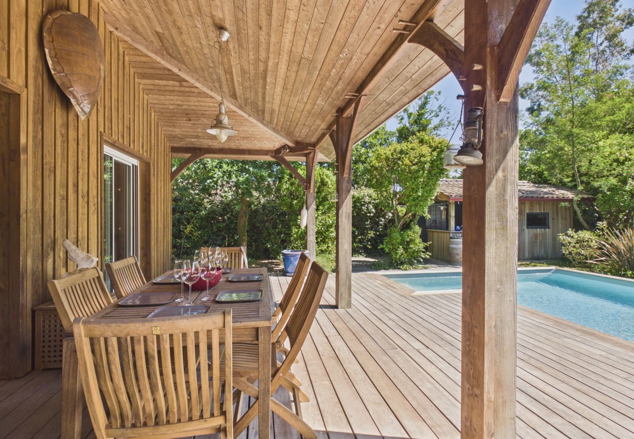 Maison à Lanton - Piscine et sérénité -  Maison pour 8 personnes