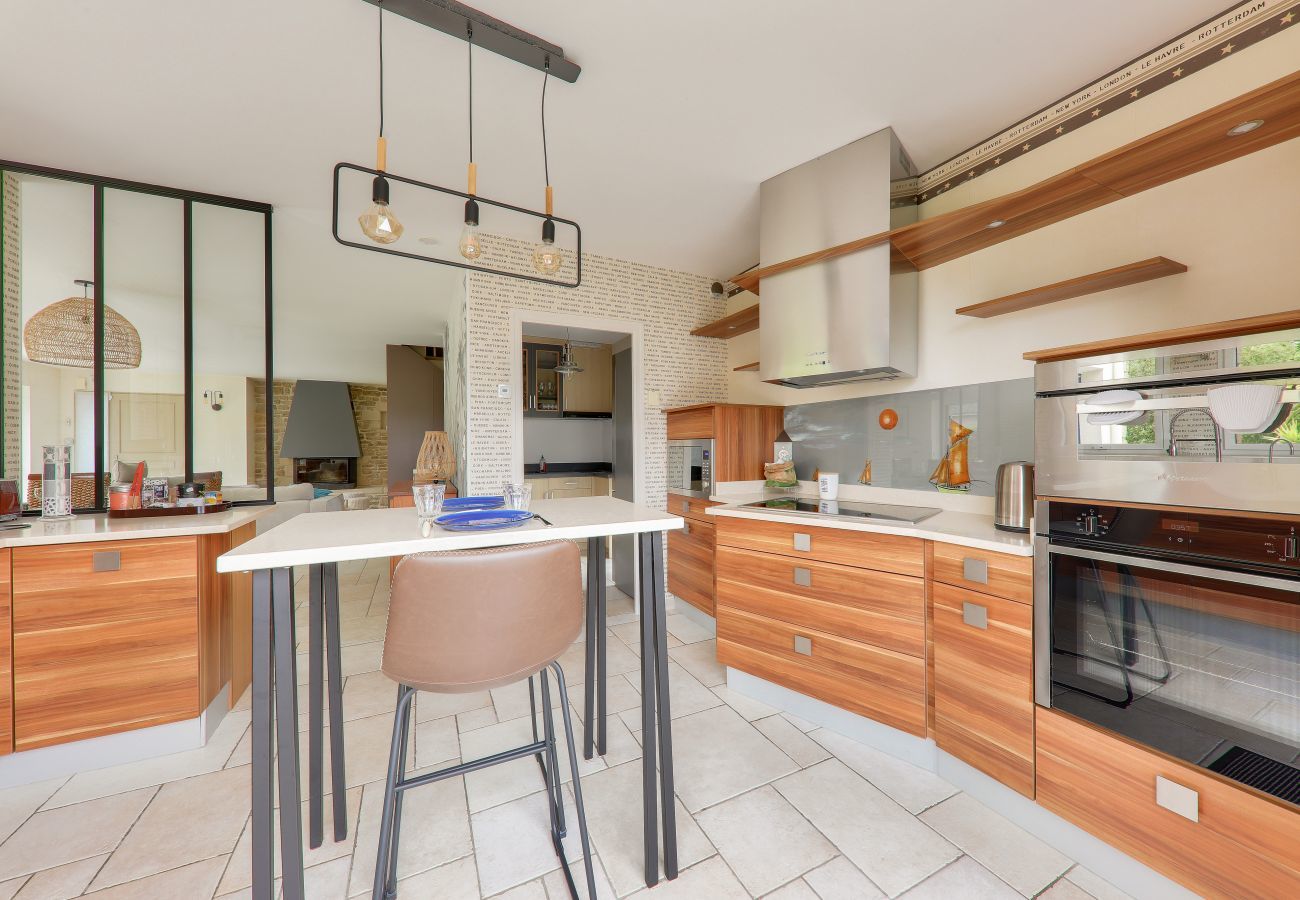 Maison à Saint-Gildas-de-Rhuys - Maison pour 8 - Centre St Gildas - Beau jardin