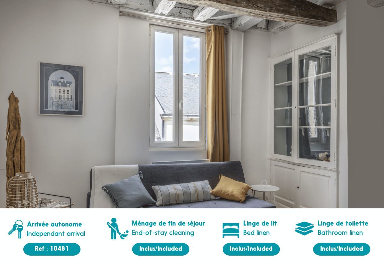 Appartement à Nantes - Appart ambiance bohème chic en plein centre