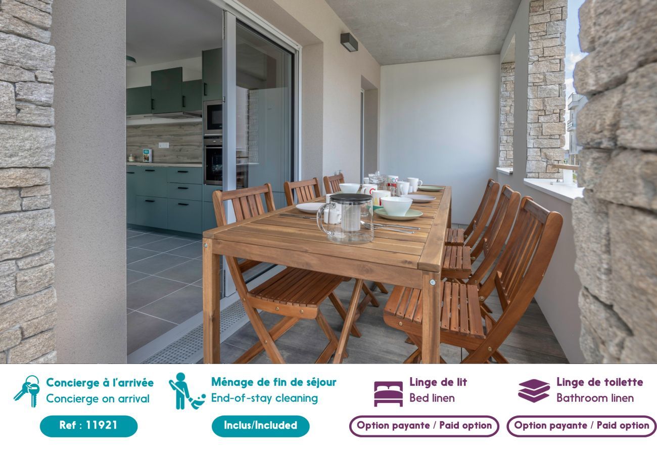 Appartement à Pornic - Rez-de-terrasse, 6 pers. centre de Pornic