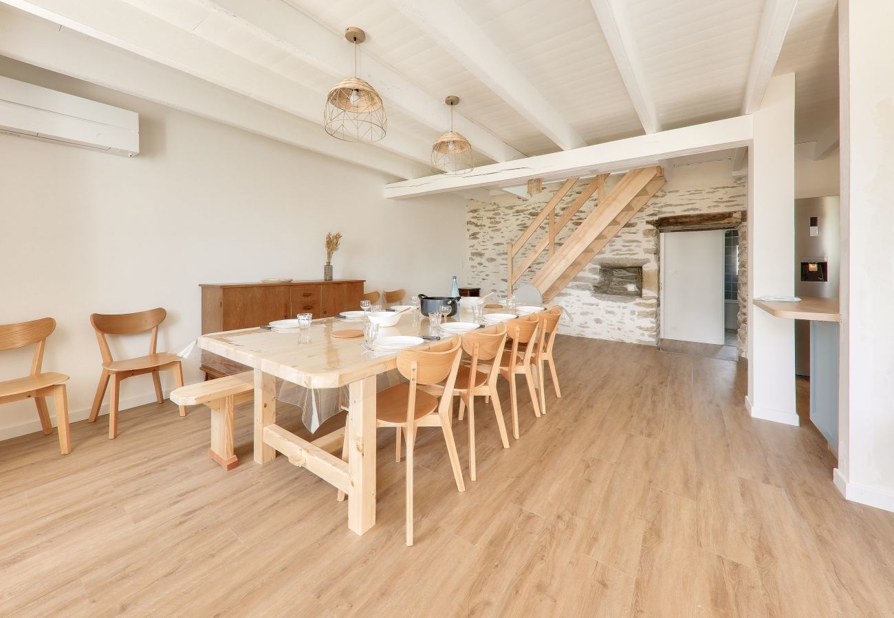 Maison à Sarzeau - 350m de la plage de Kerfontaine -  14 personnes