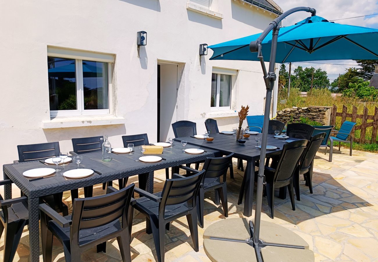 Maison à Sarzeau - 350m de la plage de Kerfontaine -  14 personnes