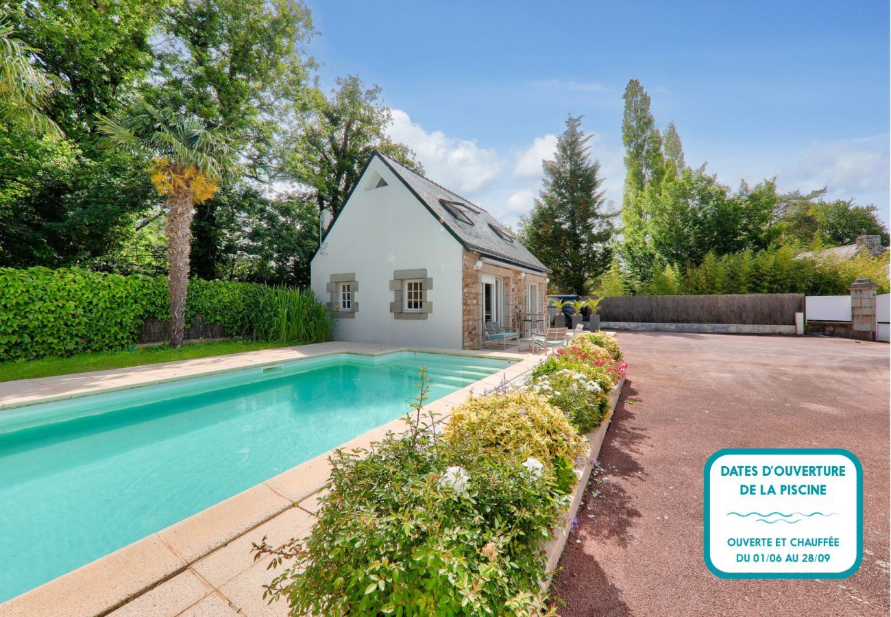 Maison à Arradon - Maison pour 8 avec piscine à 500m de la plage